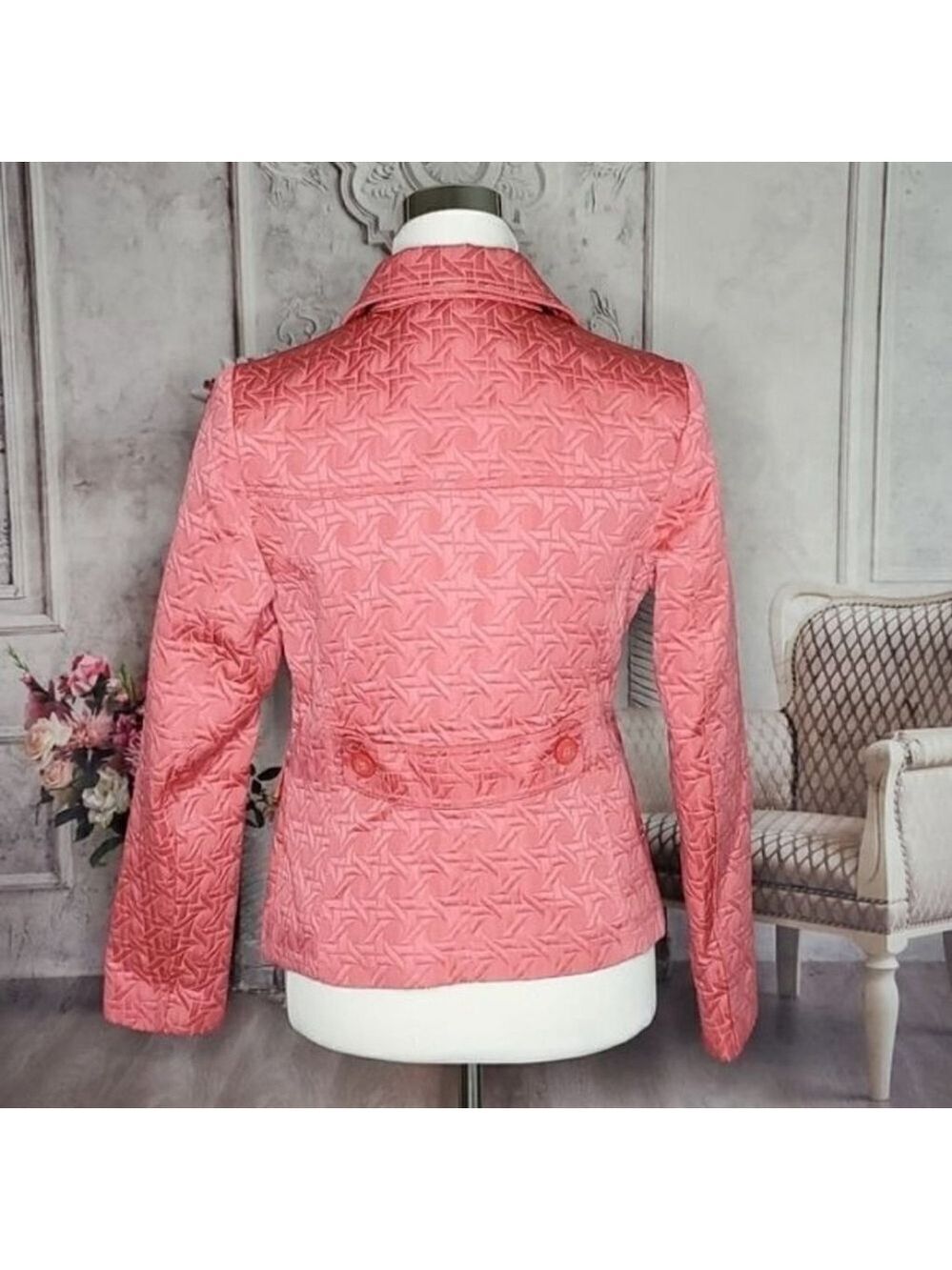WeatherTamer Pink Quilted Zip Jacket Women’s Small - Picture 7 of 10